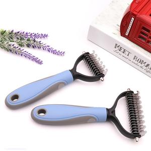 Pet Knot Comb Grooming Tpr Pet Brusher para perros y gatos - Product Image 6
