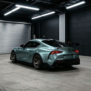 Vinilo Metalizado Verde Río para Envolver, Película de PET Anti-Amarilleo para la Transformación Diaria del Exterior del Automóvil - Product Image 5