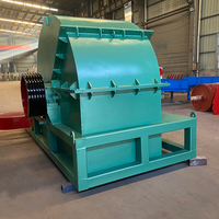 Broyeur de branches de bois diesel/électrique avec engrenage pour la fabrication de sciure et de copeaux de bois