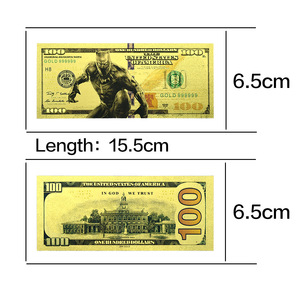 <span class=keywords><strong>Super</strong></span> Héros : Ensemble de 48 cartes commémoratives en feuille d'or 24 carats, collection de billets de banque - Product Image 3