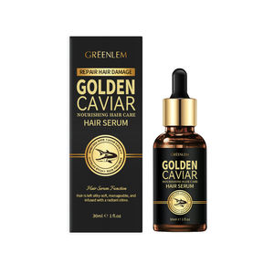 Sérum capillaire Greenlem GOLDEN CAVIAR, contrôle des frisottis, restaure la brillance des cheveux - Product Image 1