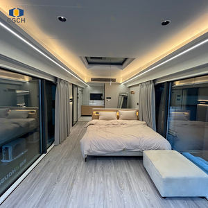 <span class=keywords><strong>Villa</strong></span> Mobile Préfabriquée de Luxe CGCH H5 de 40 Pieds, Capsule Spatiale Sleep Pod de 40 Pieds, Cabane Préfabriquée de Luxe de la Taille d'un Appartement - Product Image 3
