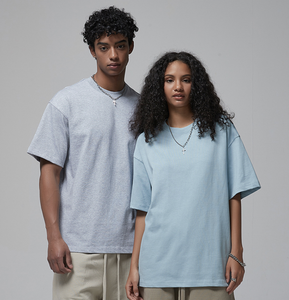 Camiseta Extra Grande para Hombre, 100% Algodón, Personalizada al por Mayor, de Alta Calidad, Lisa, Premium, Informal, Transpirable, 300g - Product Image 3