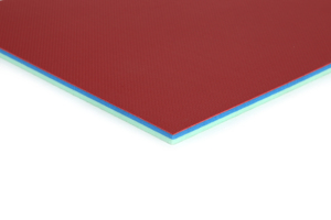 Pavimentazione Sportiva Enlio A-14170 Certificata ITTF in PVC ad Alta Densità, Spessore 7,0mm, Colore Rosso, Larghezza 1,8m, Durevole e Antiscivolo per Tavoli - Product Image 4