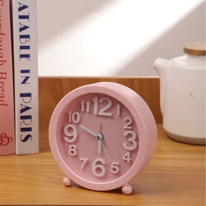 Nhà Sản Xuất Bán Buôn Dễ Thương Đơn Giản Nhựa Snooze Đồng Hồ Báo Thức Hiện Đại Cạnh Giường Ngủ Im Lặng Điện Tử Báo Động Đồng Hồ Kỹ Thuật Số Cho - Product Image 3