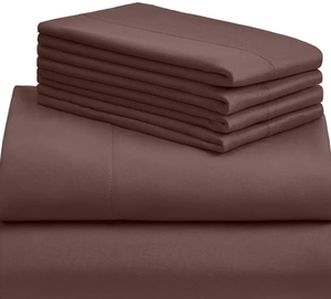 Juegos de sábanas de algodón egipcio Premium 1000 de 100% hilos, juego de cama de bolsillo profundo de 4 piezas, ropa de cama estándar de Hotel sólido - Product Image 4