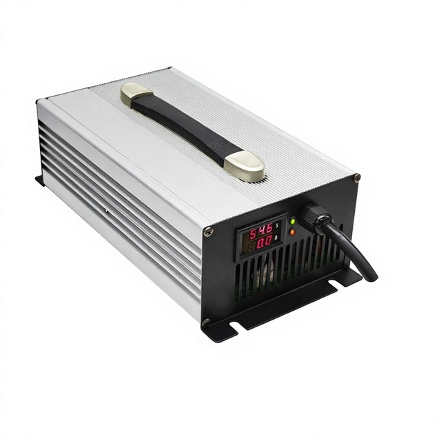 XIETONG Industrial Foldable Electric Tool DC 54.6V 30A Lithium Battery Charger 1200W Fast Charger for Electric Bike & Motorcycle