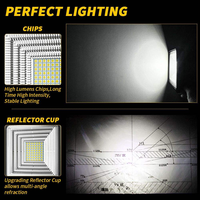 DXZ Nueva Luz de Trabajo LED Universal de 4 Pulgadas para Automóvil - Faro Auxiliar para Vehículos Todoterreno y de Ingeniería 12V-24V 56W para Reequipamiento/Actualización