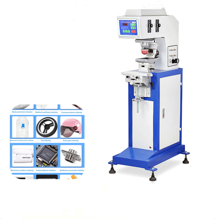 Single Color Best sealed Ink Cup Sunglass Pad Printing Machine /glasses Printing Machine/sunglass Arm Leg Pad Printer