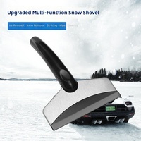 Outil de déneigement pour voiture, brosse à neige pour vitres, pelle à neige pour dégivrage et déneigement, pelle à neige, outil d'élimination de la neige hivernale