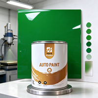 Peinture automobile de couleur unie, peinture de finition 2K, peinture de finition automobile à brillance longue durée pour la rénovation de la carrosserie