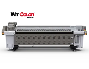 Wit-Color yüksek hızlı dijital Solvent makineleri Ultra Star 3304 satılık