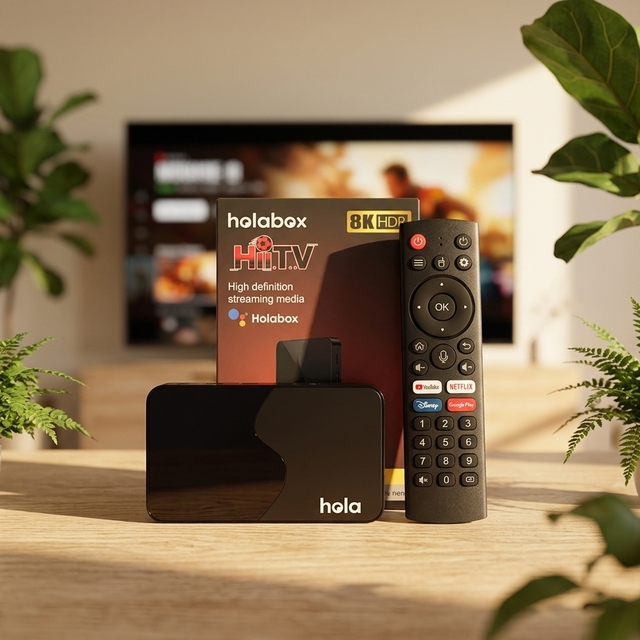 In USA Local Stock | 1year Warranty Premium 4GB 32GB Hola HiiTV IPTV Box Android 15 Hot Strong WiFi 8K Lemon TV Stalker Global