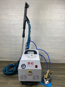 Machine à repasser à vapeur 5L avec réservoir d'eau en fer, moteur automatique à économie d'énergie, système de tirage par tige et alimentation automatique en eau pour rideaux - Product Image 1