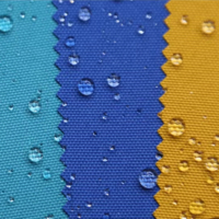 Tissu Oxford RPET 600D recyclé écologique avec revêtement PU imperméable 100% polyester pour sacs et bagages et extérieur et canapé