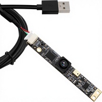 Modul Kamera Pixmoteur Full HD 30fps 2MP 1600x1200px WDR USB 2.0 64 Derajat Tanpa Distorsi Plug and Play PC Windows Linux Android