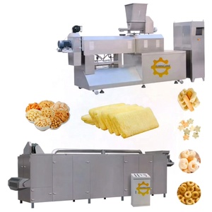 Mesin Ekstruder Sekrup Ganda untuk Sereal Sarapan Kecepatan Tinggi, Menghasilkan Corn Flakes Renyah dan Mengembang untuk Pengolahan Makanan - Product Image 5