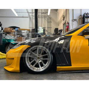 Guardabarros de fibra de carbono estilo V2 ventilado para Nissan 370Z Z34 2008-2019, kits de carrocería - Product Image 1