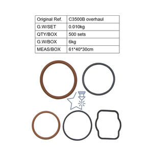 发动机 <span class=keywords><strong>3500B</strong></span> 大修喷油器内部和外部密封件维修套件 - Product Image 2