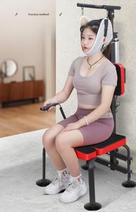 Silla de tracción Cervical eléctrica para el hogar, corrección de cintura y cuello, silla de protección fija para el cuello, taburete invertido para estirar el cuello - Product Image 3