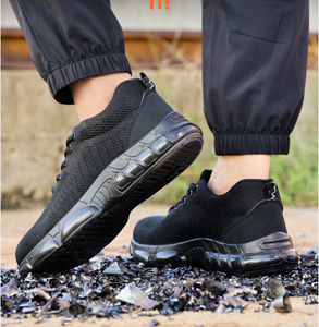<span class=keywords><strong>Scarpe</strong></span> <span class=keywords><strong>antinfortunistiche</strong></span> da uomo, anti-schiacciamento e anti-perforazione, punta in acciaio, comode, leggere, suola morbida, <span class=keywords><strong>scarpe</strong></span> da lavoro <span class=keywords><strong>estive</strong></span> - Product Image 5