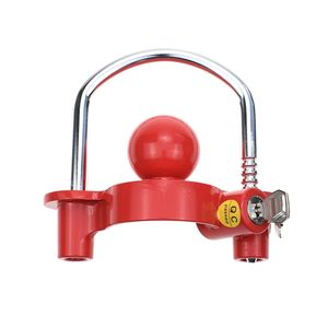 YH9006-acoplador Universal ajustable de acero de alta resistencia, bloqueo de enganche de remolque, acoplador de bloqueo compatible con 1-7/8, 2, 2-5/16 pulgadas - Product Image 1