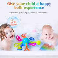 Bombe de bain naturelle pour enfants, enveloppée individuellement, sans cruauté, hydratante, amusante et faite à la main, nuage, arc-en-ciel, 1 pièce
