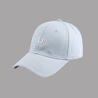 Gorra de Béisbol Personalizada Bordada de 6 Paneles con Visera Curva, Hebilla Metálica Ajustable y Protección Solar