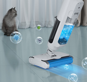 Cordless Stick Vacuum <b>Cleaner</b> with Digital Display White Portable Handheld Vacuum <b>for</b> Carpet Sofa Car Cleaning - Product Image 1