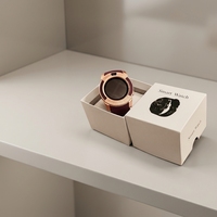Boîte d'emballage personnalisée pour montre connectée écologique avec insert en EVA/carte en papier, boîte pour électronique intelligente, conception ODM et OEM gratuite