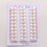 Perles de culture d'eau douce en forme de bouton, fournisseur direct en gros, usine de perles pour la fabrication de bijoux