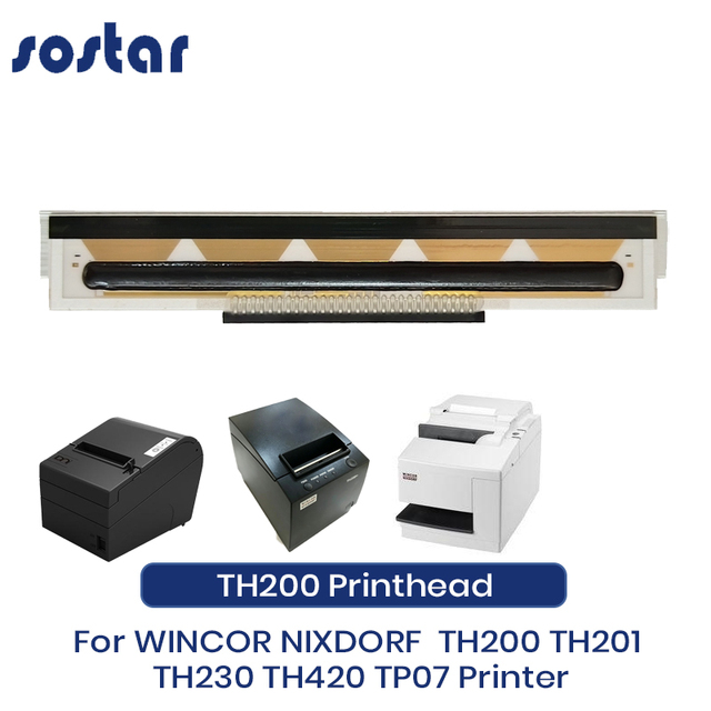 Brand New Printhead TH200 TH201 TH230 TH420 TP07 Thermal Printer Print Head for Wincor Nixdorf Printer 28 Pins Printer Head