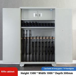 Gabinete de pistola en red inteligente Almacenamiento de munición a prueba de explosiones engrosado con muebles comerciales Almacenamiento de armas integrado - Product Image 2