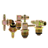 Raccords hydrauliques en acier au carbone, raccords rapides banjo pour tuyaux d'huile, fabriqués en fer durable
