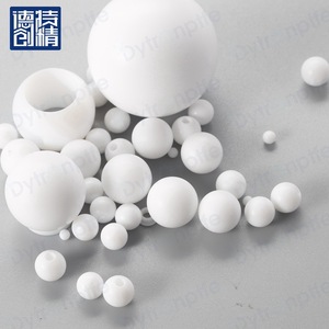 Dechuang PTFE Balls And <b>Rings</b> For Diaphragm Pump Valve Seats High Pressure Customizable <b>Thickness</b> - Product Image 2