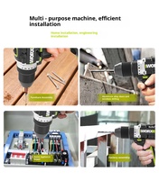 Perceuse sans fil au lithium WU182 60N Petite perceuse rechargeable à main Outil électrique haute puissance