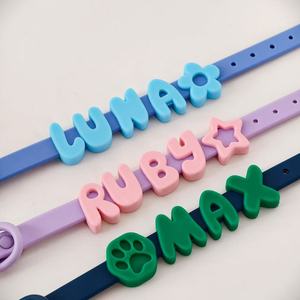 Étiquette personnalisée pour animaux de compagnie en PVC, étanche et durable, pour collier de chien ou de chat, plaque d'identification gravée, laisse pour animaux de compagnie - Product Image 3