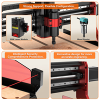 Mini Router CNC Láser TTc6050, Fresadora de 4 Ejes para Madera, Metal, Acrílico y MDF, en Venta en Kenia