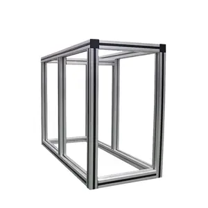 Wholesale Customized Dimension Anodized Frame Table Top Aluminum Profile T Slot Aquarium Stand
