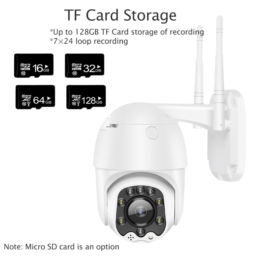 PTZ IP Camera Security Camera 5MP 1080P HD CCTV Remote Optical ZOOM 360 8 LED Night Vision LTE PTZ Camera for Outdoor