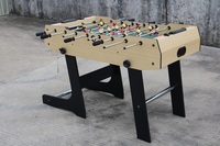 Table de baby-foot de 48 pouces en MDF et PVC, table de football d'intérieur, fabricant de tables de jeu de football