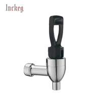 Robinet en acier inoxydable de couleur argent de haute qualité pour l'eau chaude
