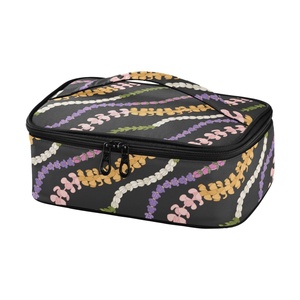 Hawaii Puakenikeni Customize Hot Food Travel Carry Cooler Bag Small Insulated Casserole Carrier Portable Thermal Lunch Bag - Product Image 1
