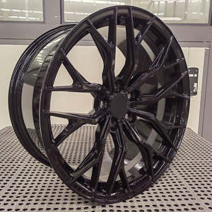 Ruedas forjadas modernas 5x112 negro Multi radios 18 19 20 21 22 pulgadas llantas de coche de aleación de aluminio personalizadas para BMW G30 G60 LEXUS <span class=keywords><strong>RC</strong></span> AUDI - Product Image 4