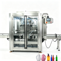 Machine de remplissage automatique à pompe à engrenages servo L&B, remplisseuse de liquides visqueux et de pâtes pour cosmétiques, produits chimiques quotidiens et huiles comestibles