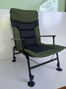 Silla de Pesca Plegable de Acero al Carbono LUHUAYU, Portátil, Reclinable, Reforzada y Engrosada para Pesca de Carpas - Product Image 4