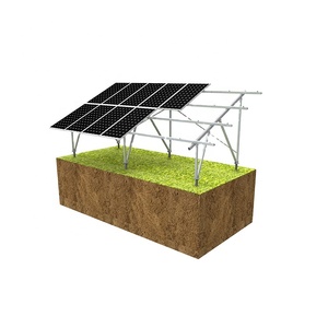 Estructura Solar de Aluminio para Suelo a Precio de Fábrica, Diseño Vertical, Sistemas de Montaje Solar en Suelo - Product Image 1
