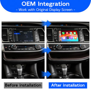 Module décodeur sans fil <span class=keywords><strong>Apple</strong></span> CarPlay Android Auto, kit d'interface pour Toyota Highlander/RAV4/Corolla/Tundra/CH-<span class=keywords><strong>R</strong></span>/Alphard/86/Camry - Product Image 2