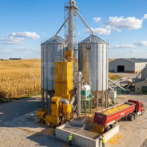 Secadora de Granos de Maíz Automática de Tipo Lote, Secadora Vertical de Arroz de 10-50 Toneladas por Día para Secado de Cereales en Granjas - Product Image 3
