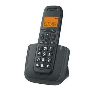 DECT 6.0无绳模拟电话便携式来电显示电话Telefono Dect固定无线电话酒店电话